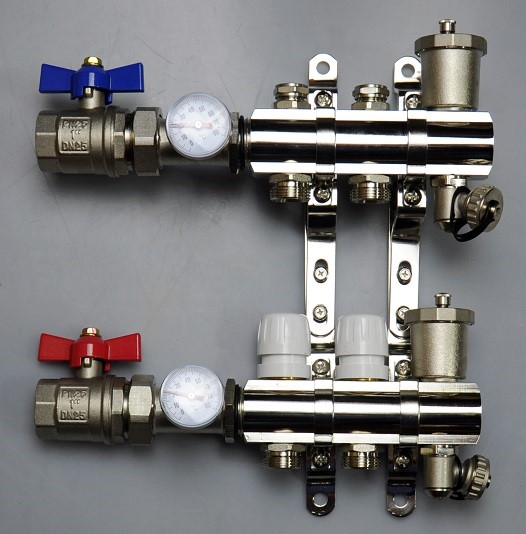 Коллекторная группа  2 контура OT-405B-2