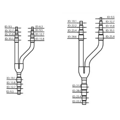 Рефнет-разветвлитель универсальный Y2 (комплект)