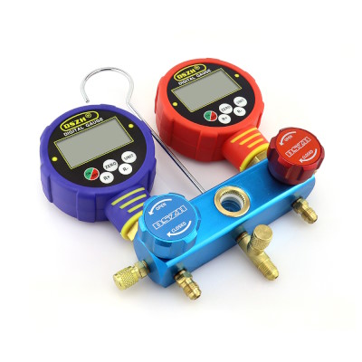 Манометрический коллектор цифровой двухвентельный WK-6882