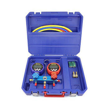 Манометрический коллектор цифровой двухвентельный WK-6882