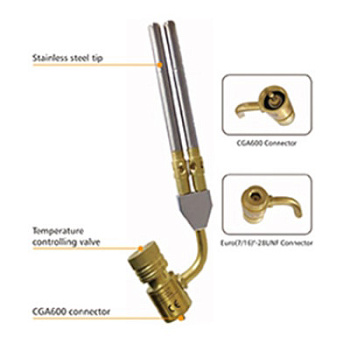 Газовая горелка HT-2 (HT-1D1, T-2В, JH27D) с двумя соплами