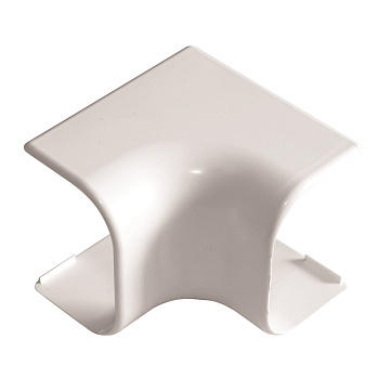 Угол внутренний для кабель-каналов Арктика 74х55мм белый