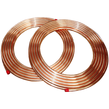 Медная труба 1/4" (6.35x0.61x15м) ASTM B280 JINTIAN