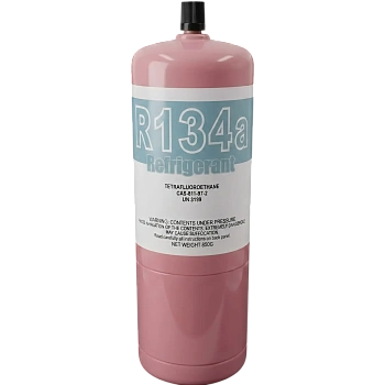 Фреон R134a 1.00кг с клапаном Шредера