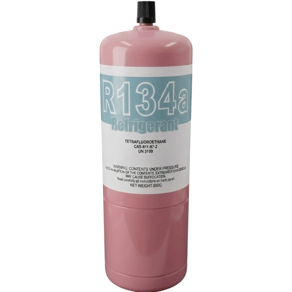 Фреон R134a 1.00кг с клапаном Шредера