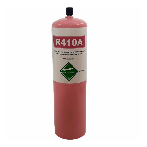 Фреон R410A 0.65кг с клапаном Шредера