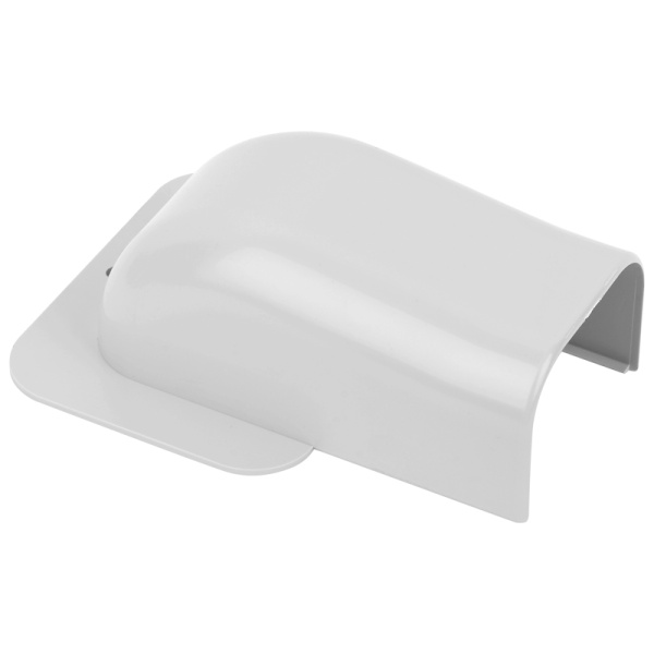 Ввод в строение для кабель-каналов Арктика 74х55мм белый