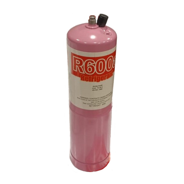 Фреон R600a 0.42кг с клапаном Шредера