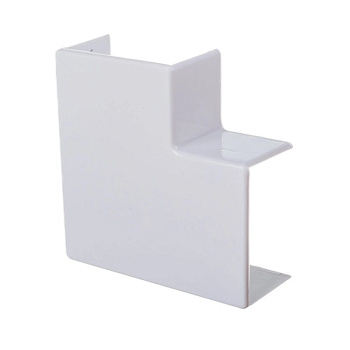 Поворот 90° для кабель-каналов 16х16мм белый