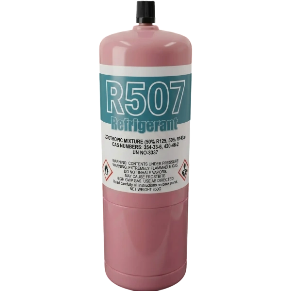 Фреон R507 0.65кг с клапаном Шредера