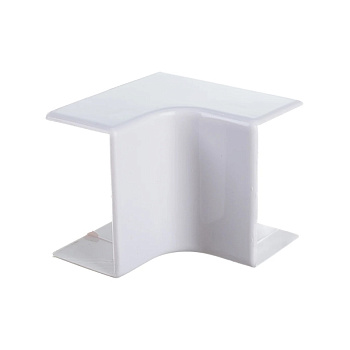 Угол внутренний для кабель-каналов 16х16мм белый