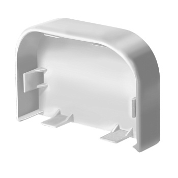 Заглушка для кабель-каналов Арктика 74х55мм белый