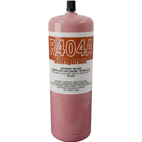 Фреон R404A 0.65кг с клапаном Шредера